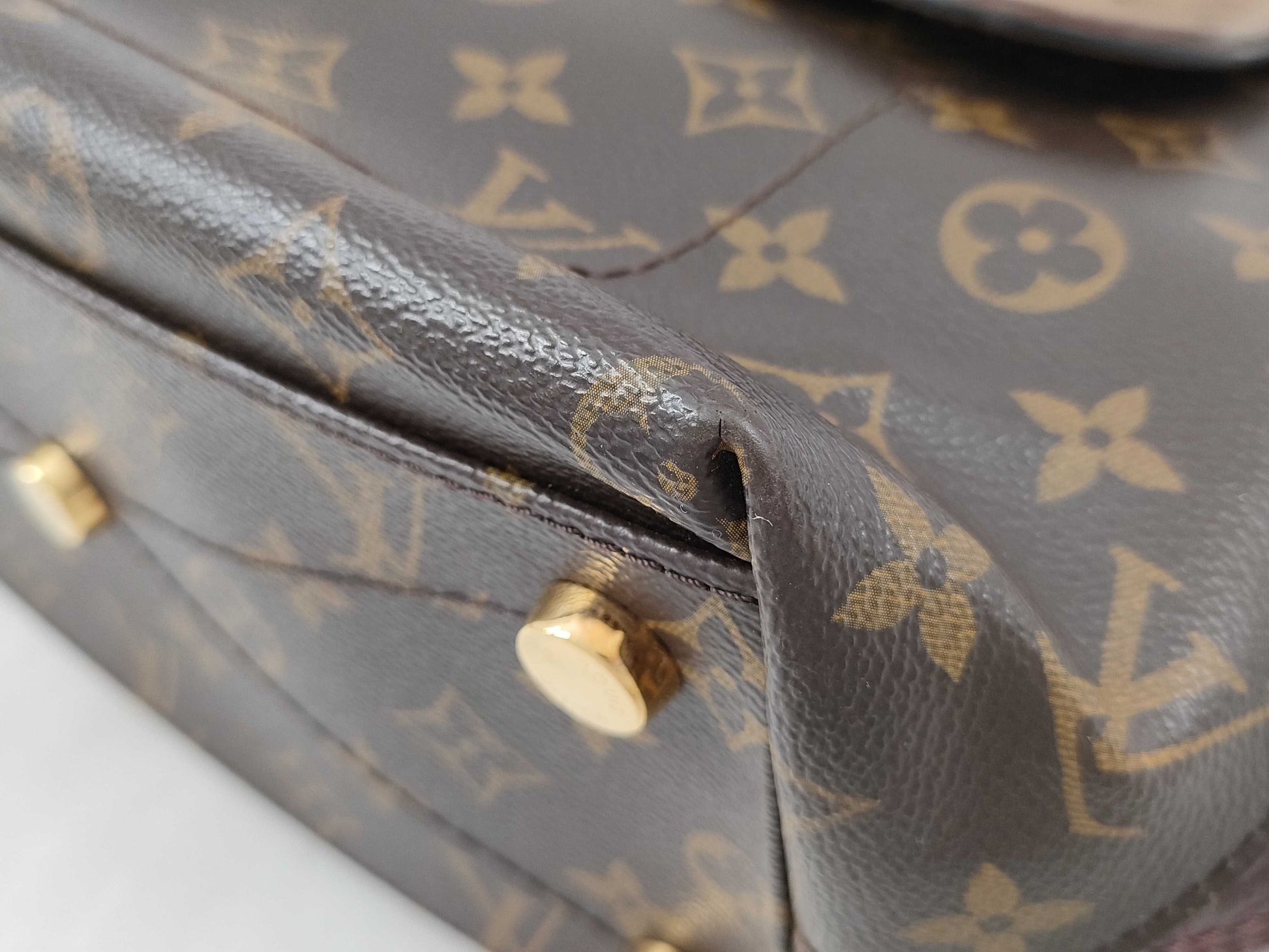 LOUIS VUITTON Monogram Exotic Tote PM Handbag