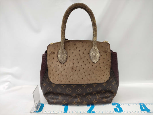 LOUIS VUITTON Monogram Exotic Tote PM Handbag
