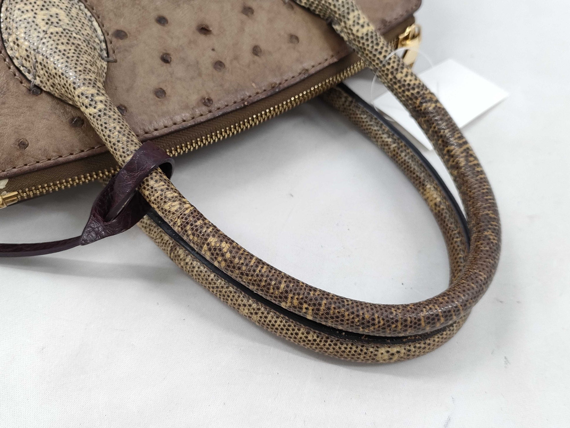 LOUIS VUITTON Monogram Exotic Tote PM Handbag