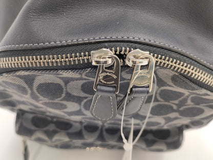 COACH denim F39896 backpack