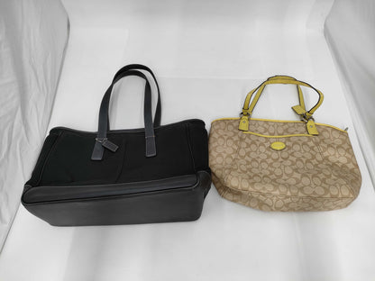 COACH Signature Canvas Tote Bag
