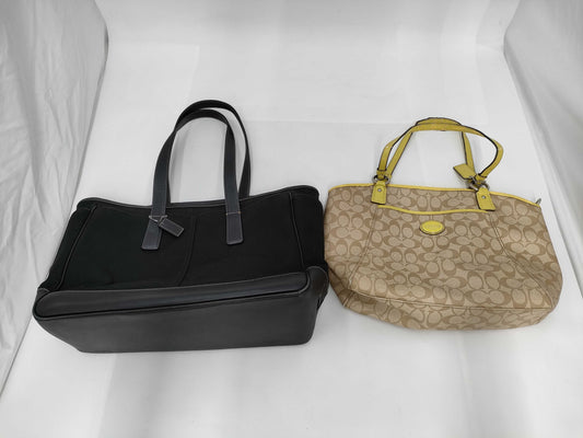 COACH Signature Canvas Tote Bag