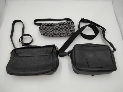 COACH Signature Pouch and Furla 3-Piece Shoulder Bag