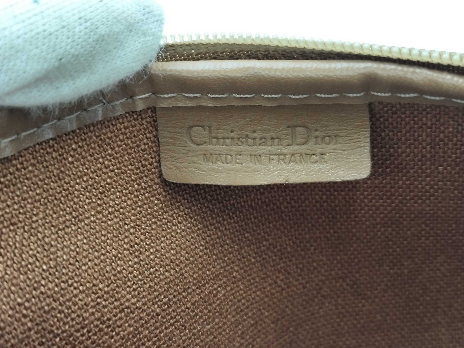 Dior honeycomb pattern pouch / Excellent condition pouch