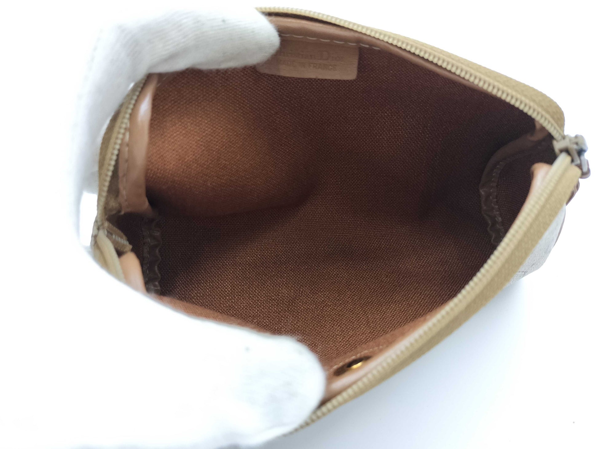 Dior honeycomb pattern pouch / Excellent condition pouch