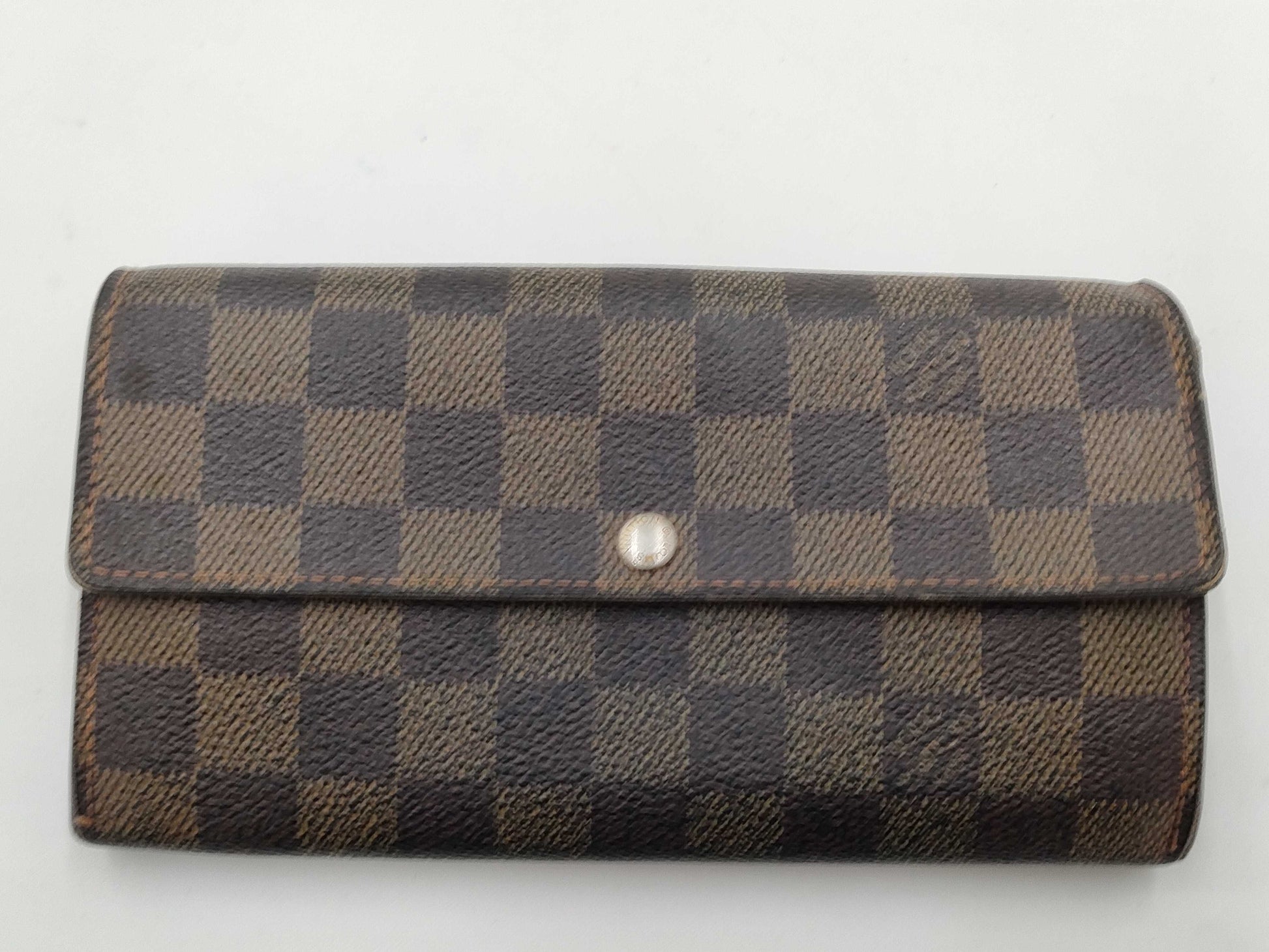 LOUIS VUITTON Damier Portefeuille Sarah Wallet