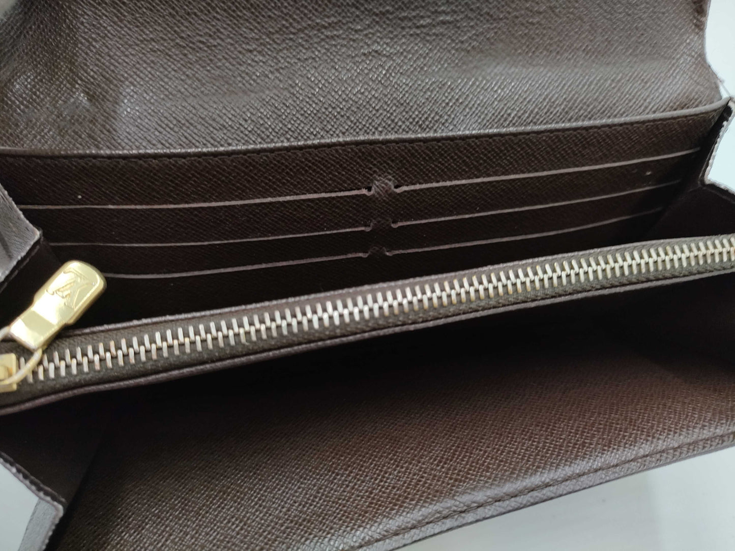 LOUIS VUITTON Damier Portefeuille Sarah Wallet