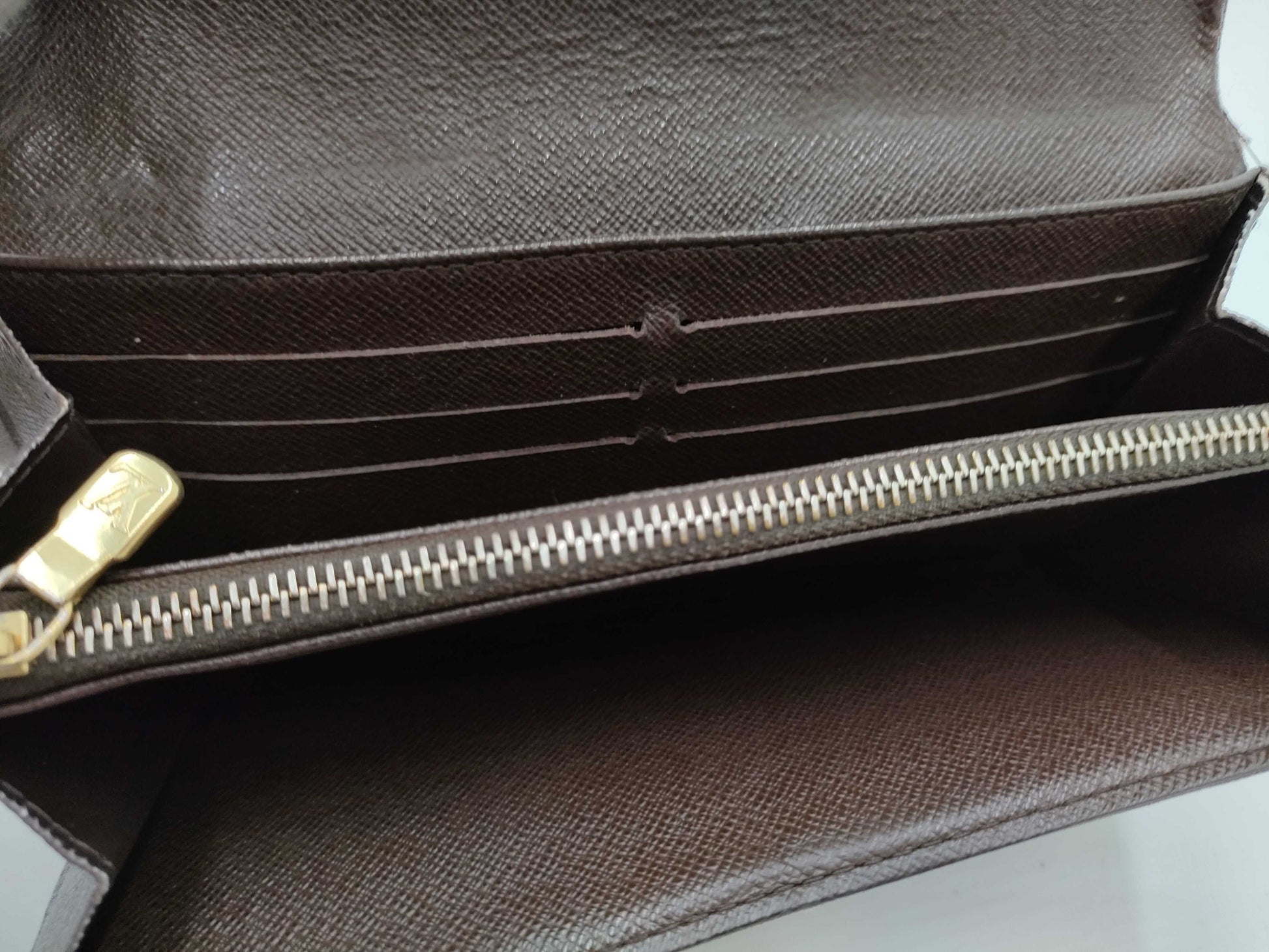 LOUIS VUITTON Damier Portefeuille Sarah Wallet