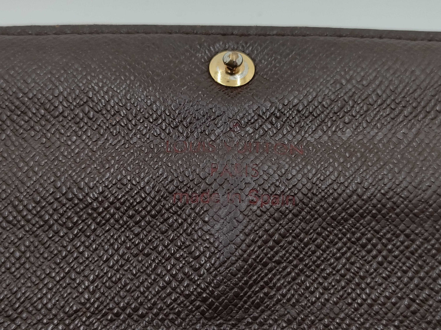 LOUIS VUITTON Damier Portefeuille Sarah Wallet