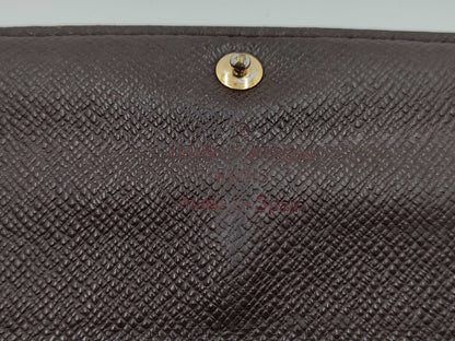 LOUIS VUITTON Damier Portefeuille Sarah Wallet