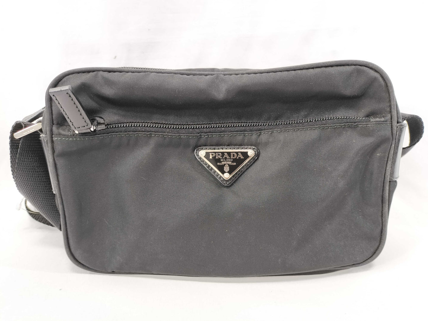 PRADA Nylon BT0167/Black Shoulder Bag