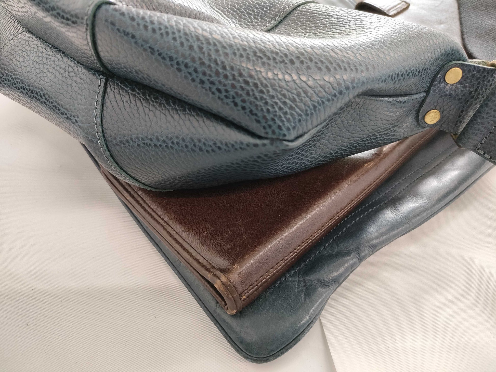 LOEWE Dunhill/Bally etc. Leather Bag 5-Piece Set Tote Bag