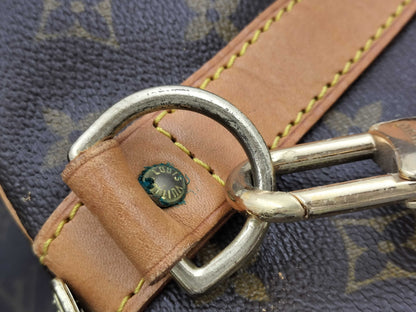 LOUIS VUITTON Monogram M41412 Keepall Bandouliere 60 Boston Bag