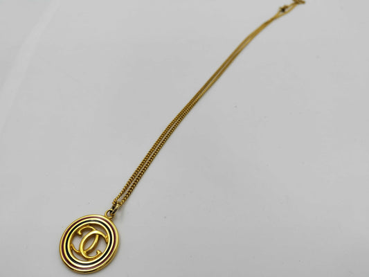 GUCCI GG GD Necklace Pendant Necklace