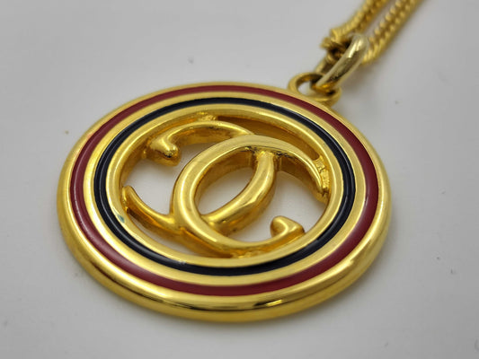 GUCCI GG GD Necklace Pendant Necklace