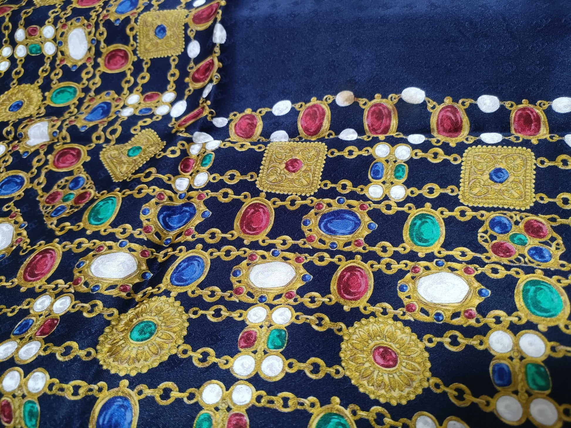 CHANEL Multi-Stone Scarf