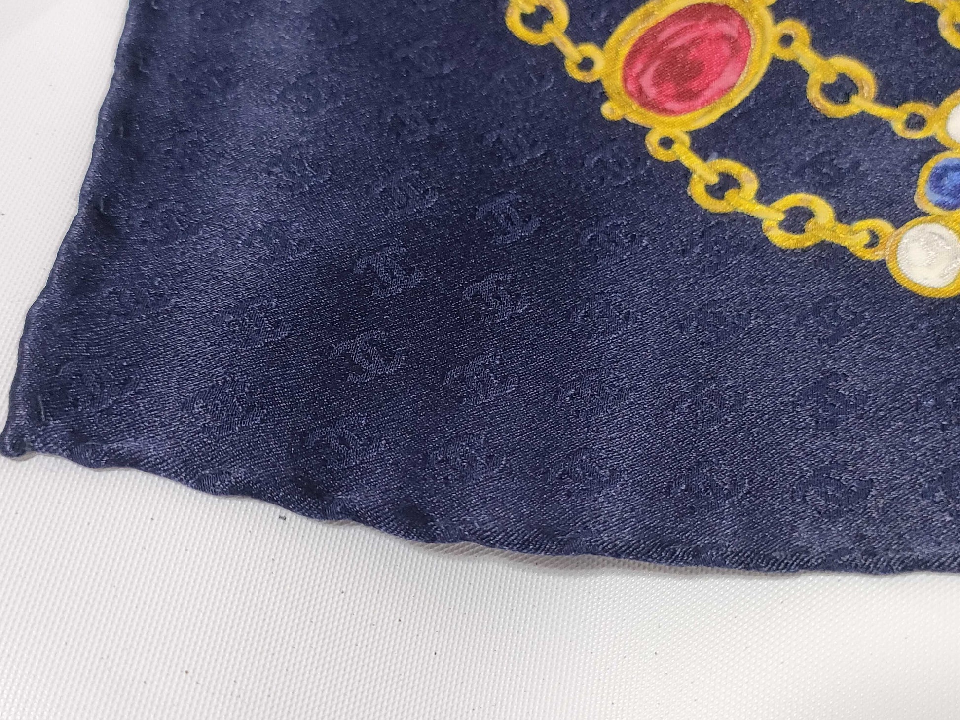 CHANEL Multi-Stone Scarf
