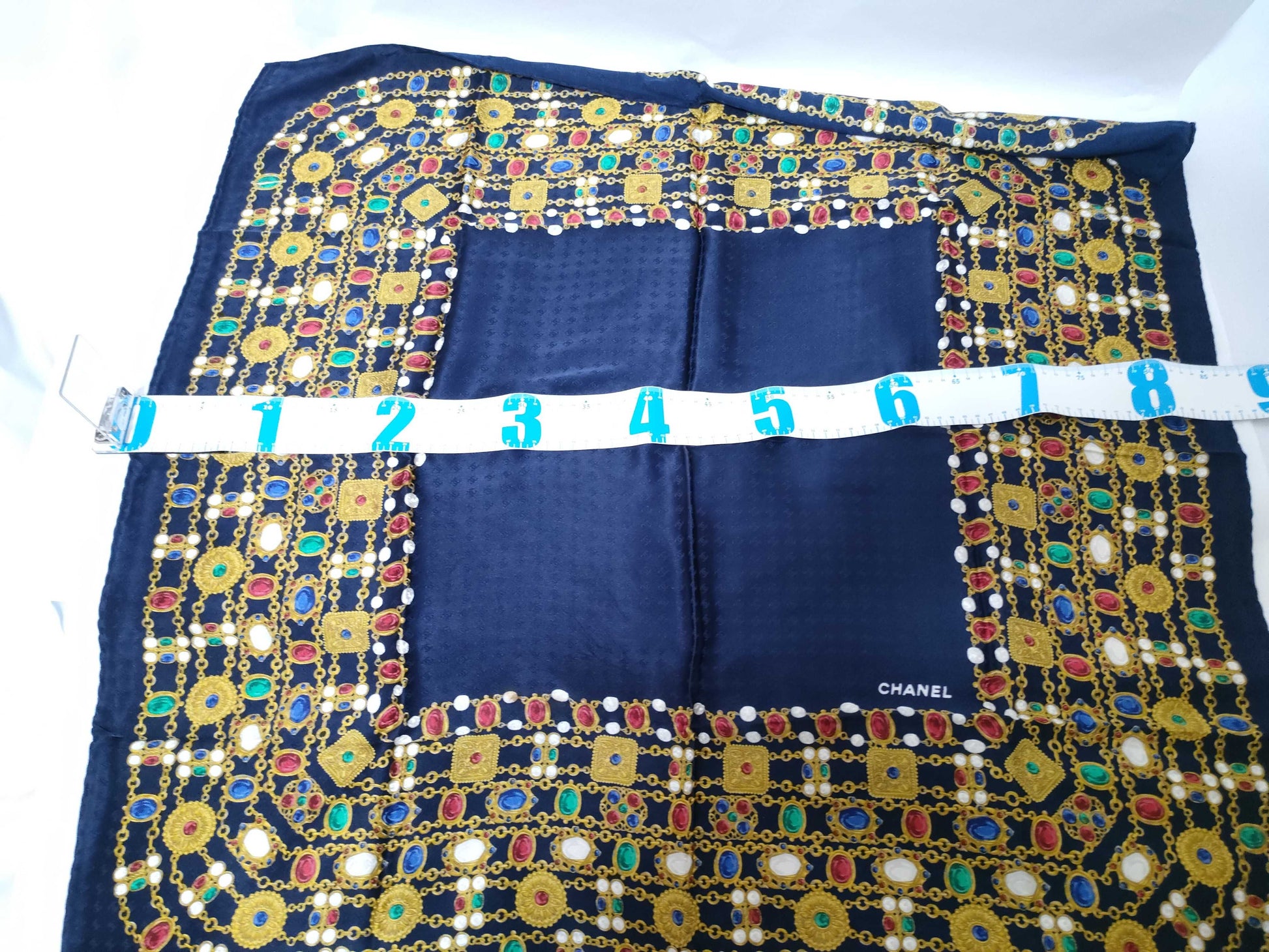 CHANEL Multi-Stone Scarf