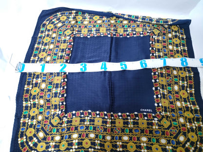 CHANEL Multi-Stone Scarf