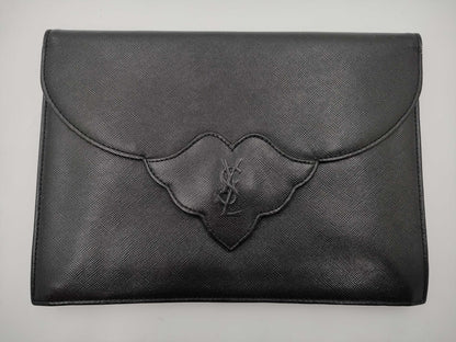 Yves Saint Laurent Clutch Bag Logo Clutch Bag