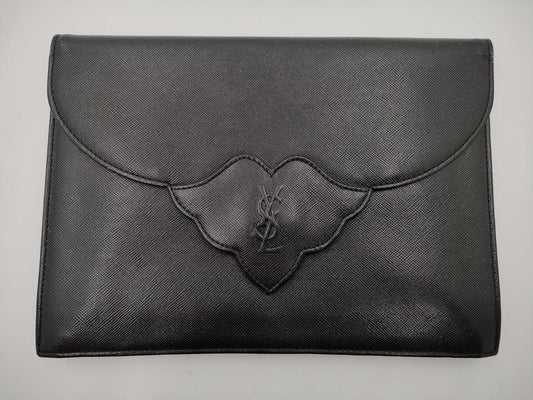 Yves Saint Laurent Clutch Bag Logo Clutch Bag