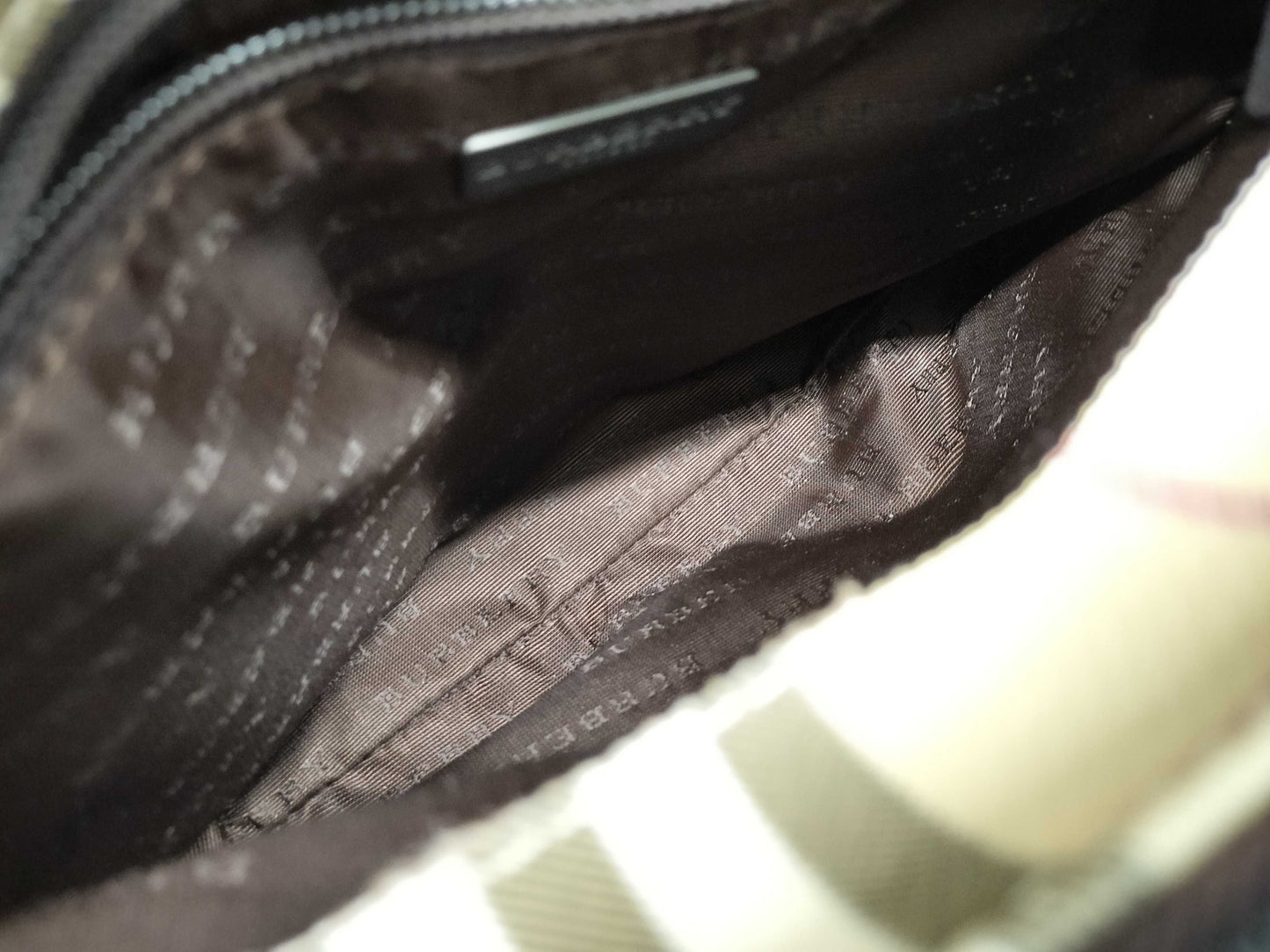 BURBERRY Handbag Nova Check Shoulder Bag