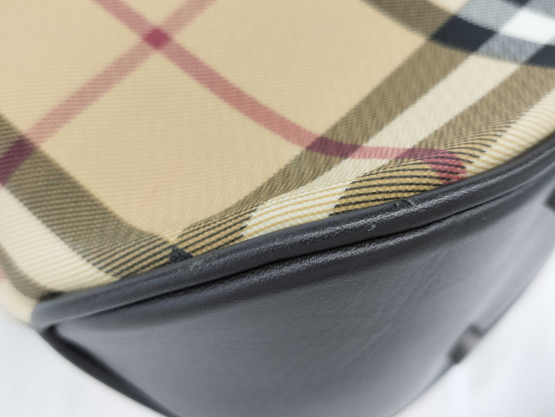 BURBERRY Handbag Nova Check Shoulder Bag