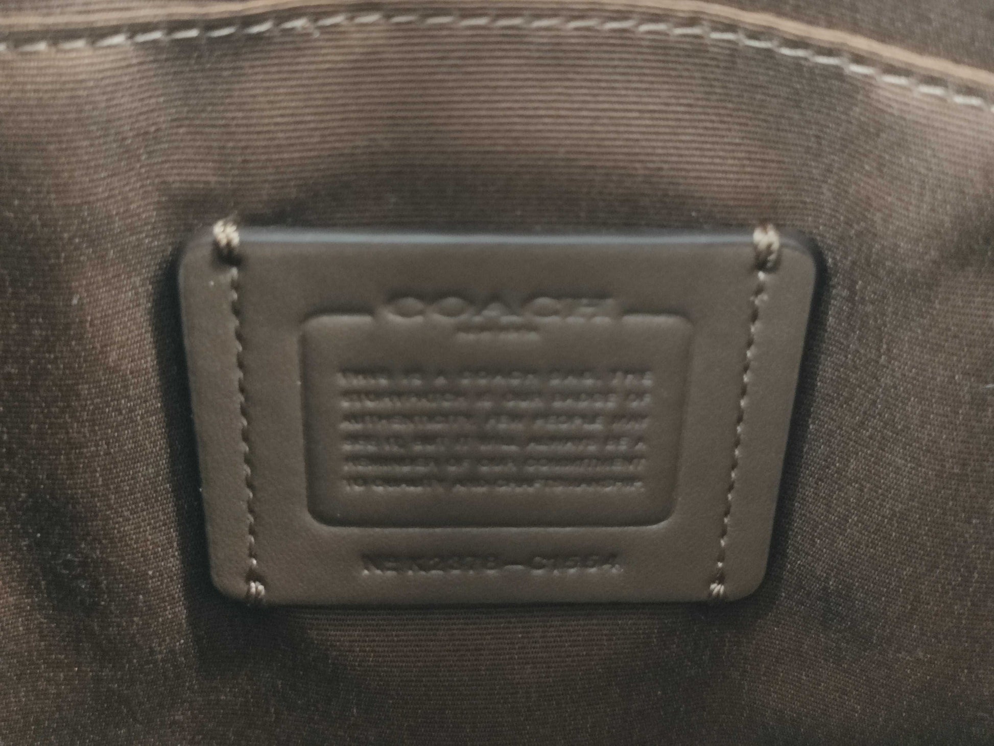 COACH Signature C1554 Shoulder Bag