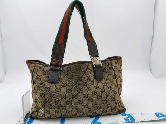 GUCCI GG Canvas 145810 Tote Bag
