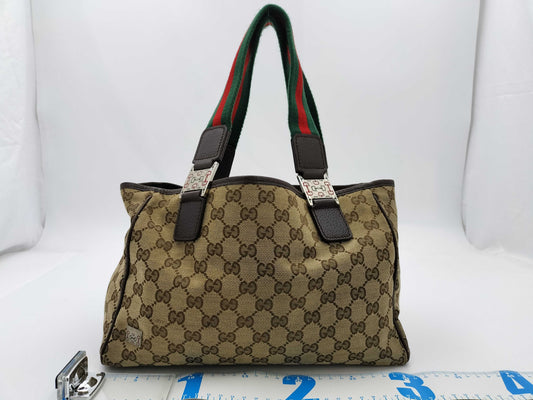 GUCCI GG Canvas 145810 Tote Bag