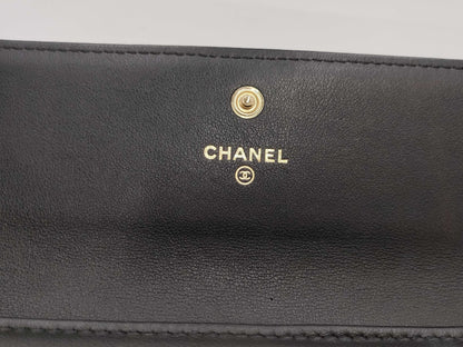 CHANEL Boy Chanel Flap Long Wallet