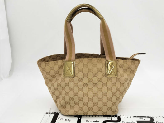 GUCCI GG Canvas 131228 Tote Bag