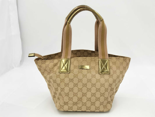 GUCCI GG Canvas 131228 Tote Bag