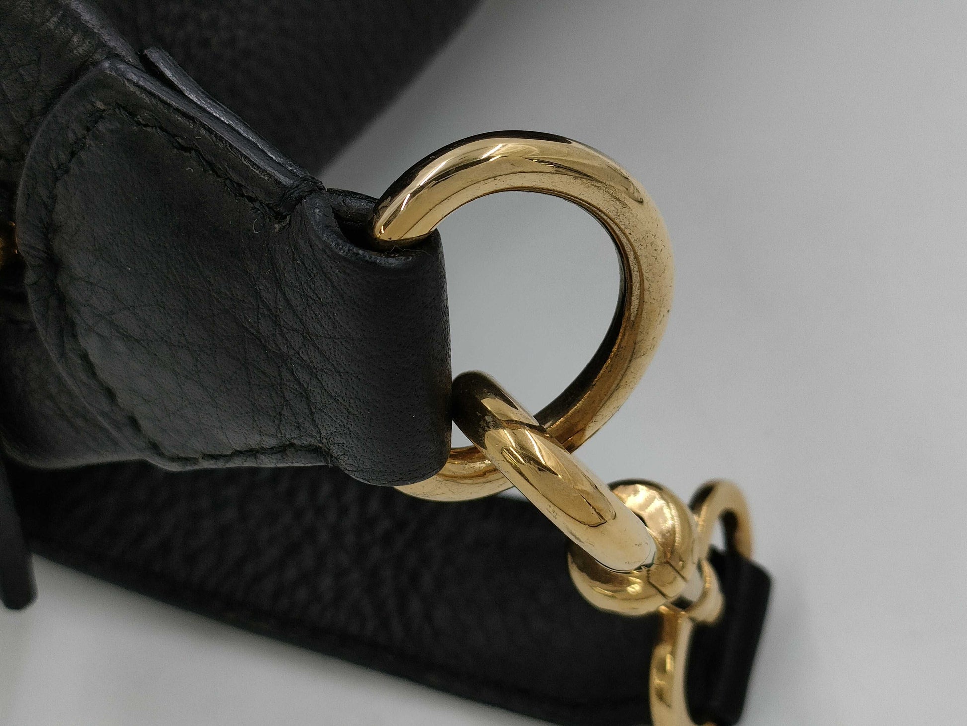 CELINE Leather Black MC99/2 Handbag