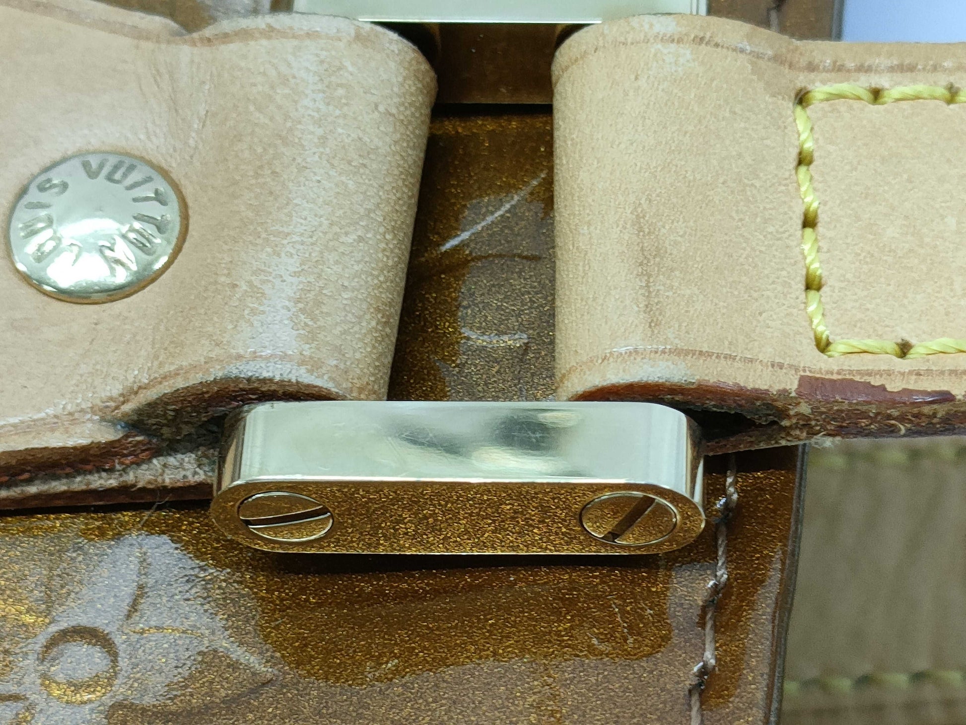 LOUIS VUITTON Vernis Houston Handbag