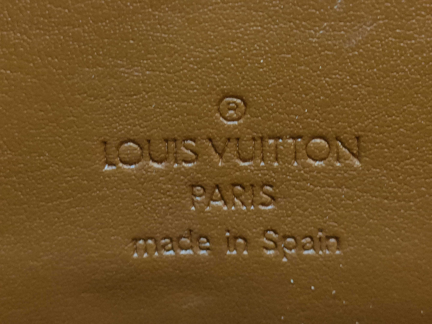 LOUIS VUITTON Vernis Houston Handbag