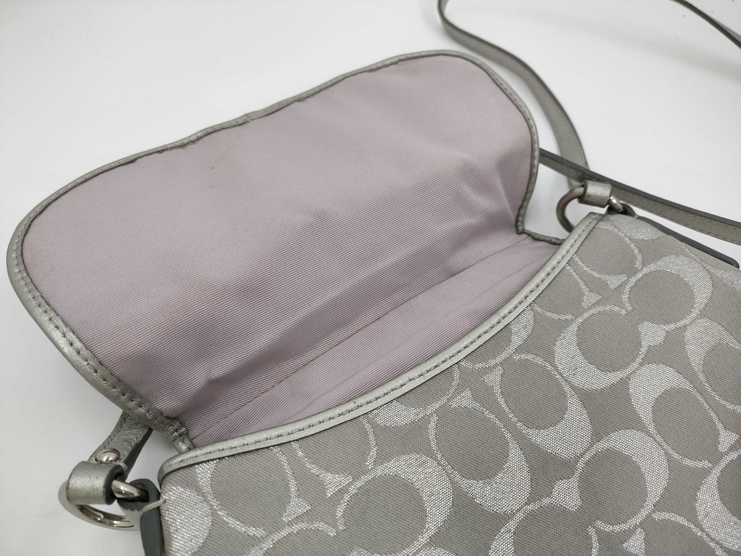 COACH Signature Shoulder Tote Bag 