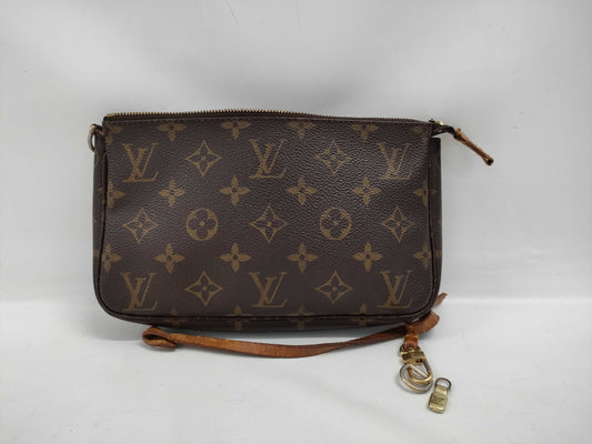 LOUIS VUITTON Monogram M40712 Pochette Accessoires Torn Handbag