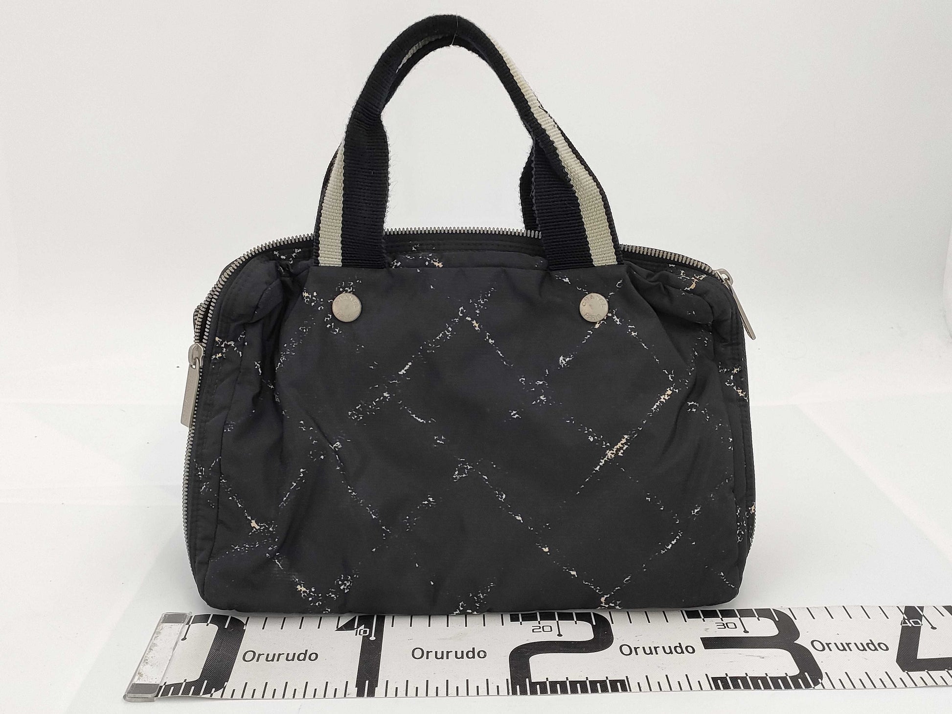 CHANEL old travel line handbag