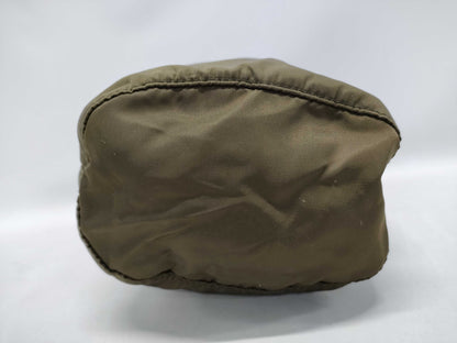 PRADA Nylon Pouch Khaki MV369 Pouch