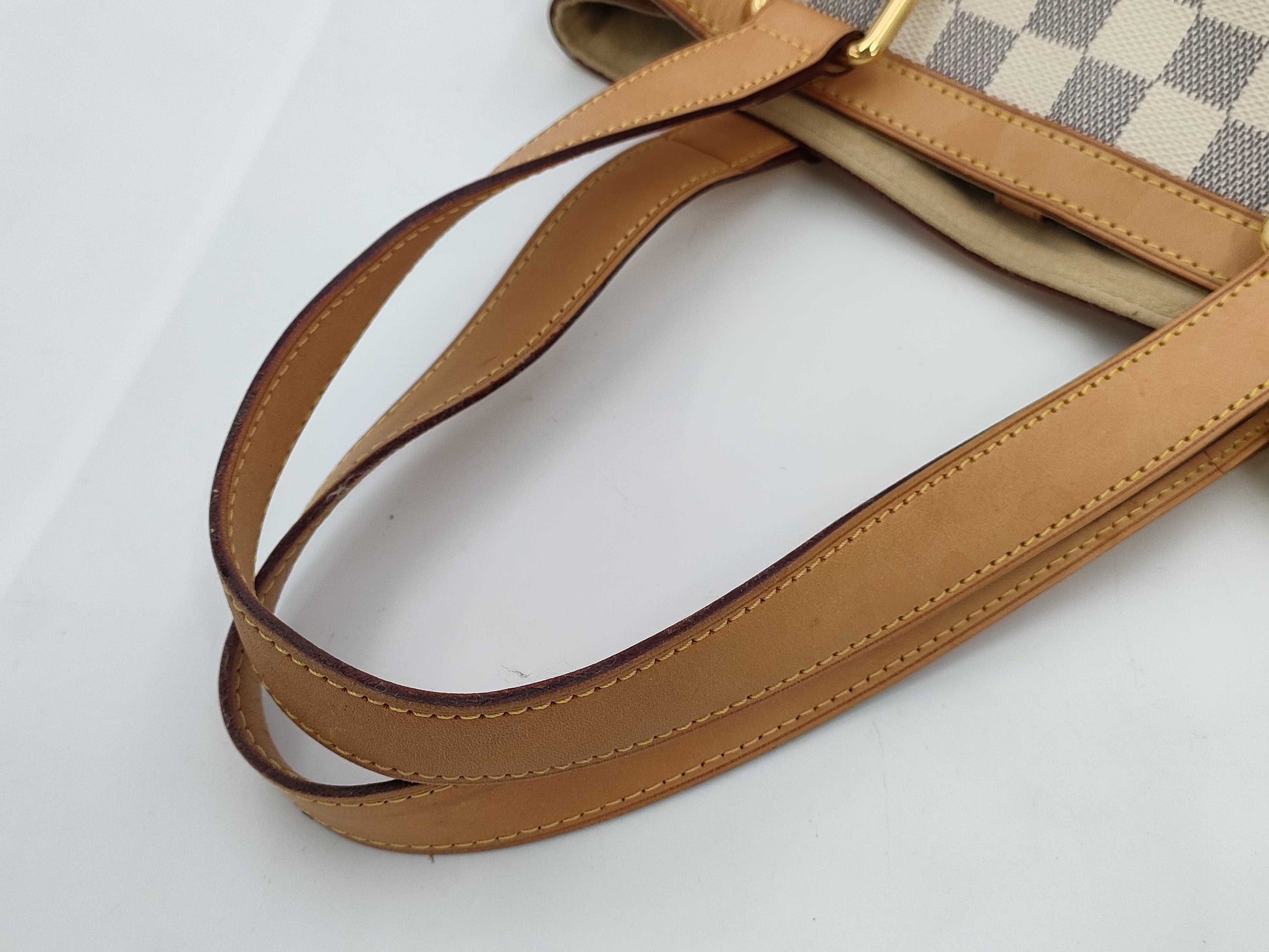 LOUIS VUITTON Damier Azur Hampstead PM Handbag