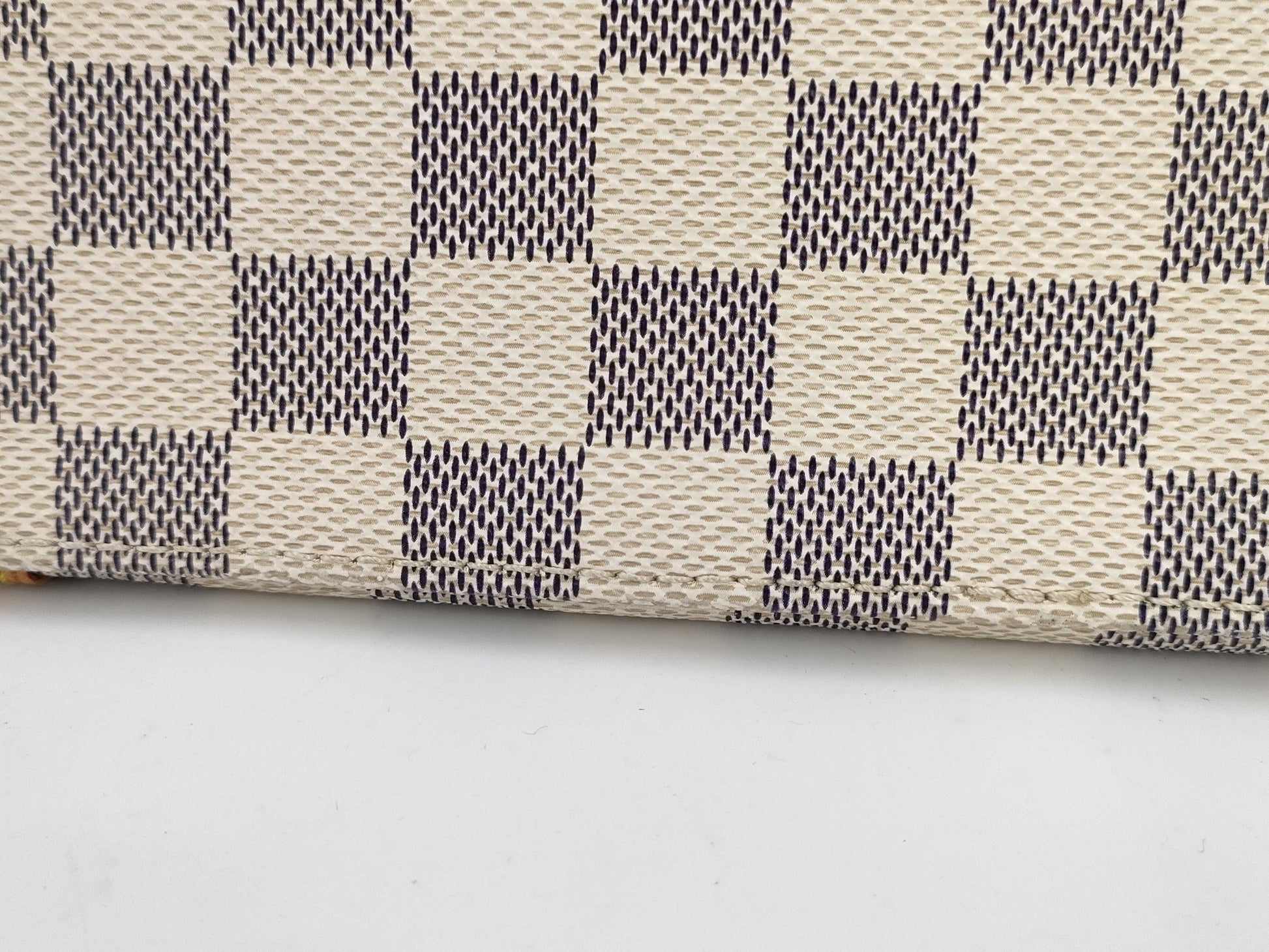 LOUIS VUITTON Damier Azur Hampstead PM Handbag