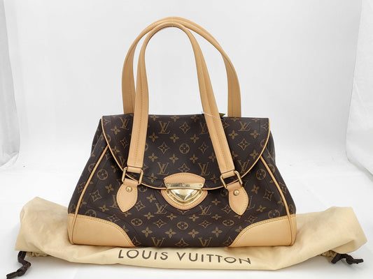 LOUIS VUITTON Monogram M40120 Beverly GM Handbag