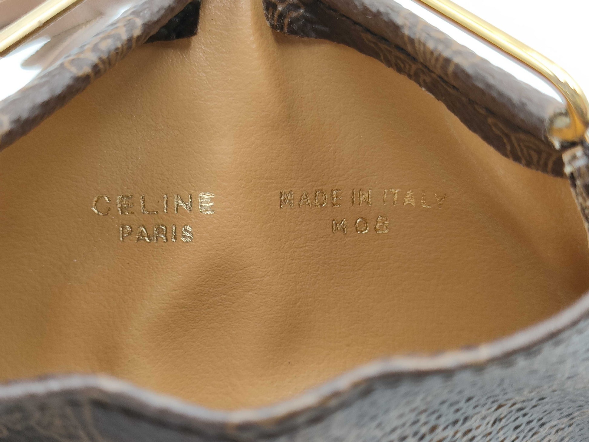 CELINE Macadam Coin Case Coin Case