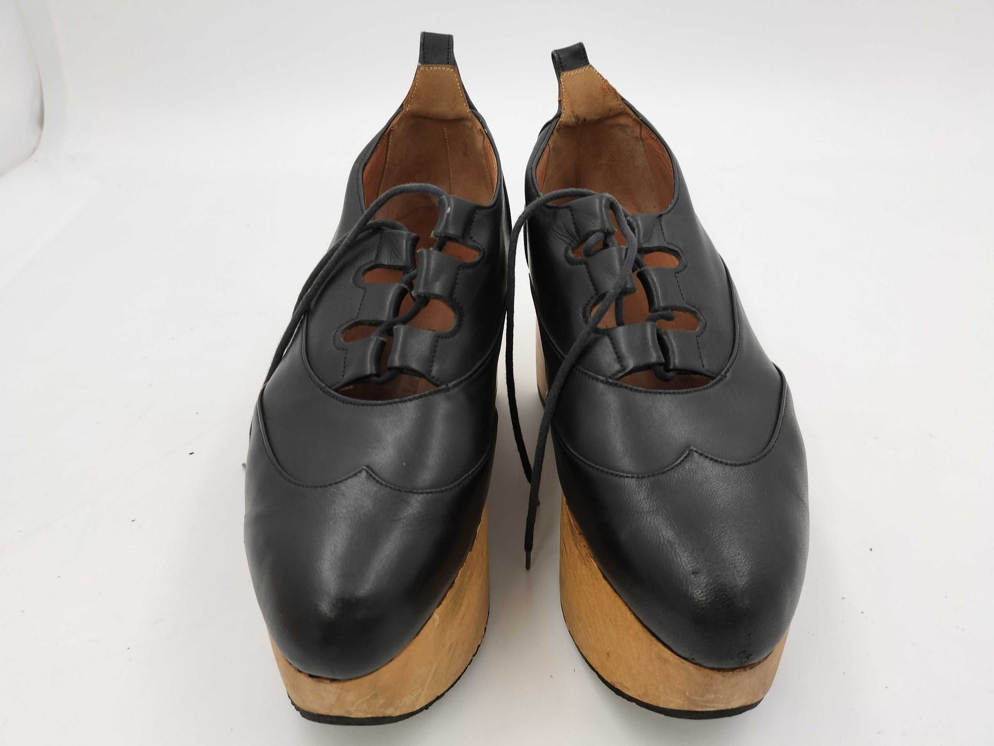  Vivienne Westwood platform leather sneakers