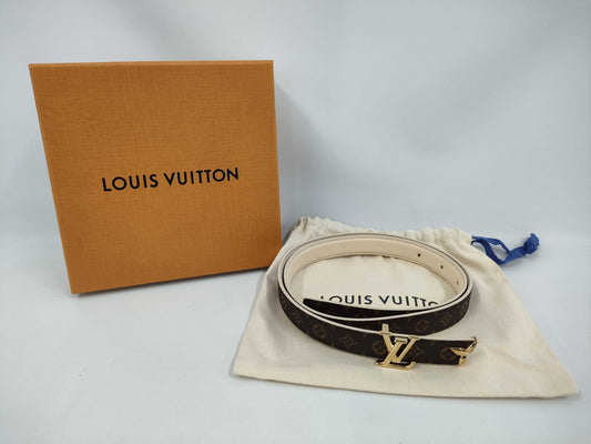 LOUIS VUITTON Monogram LV Pretty Belt Reversible Belt