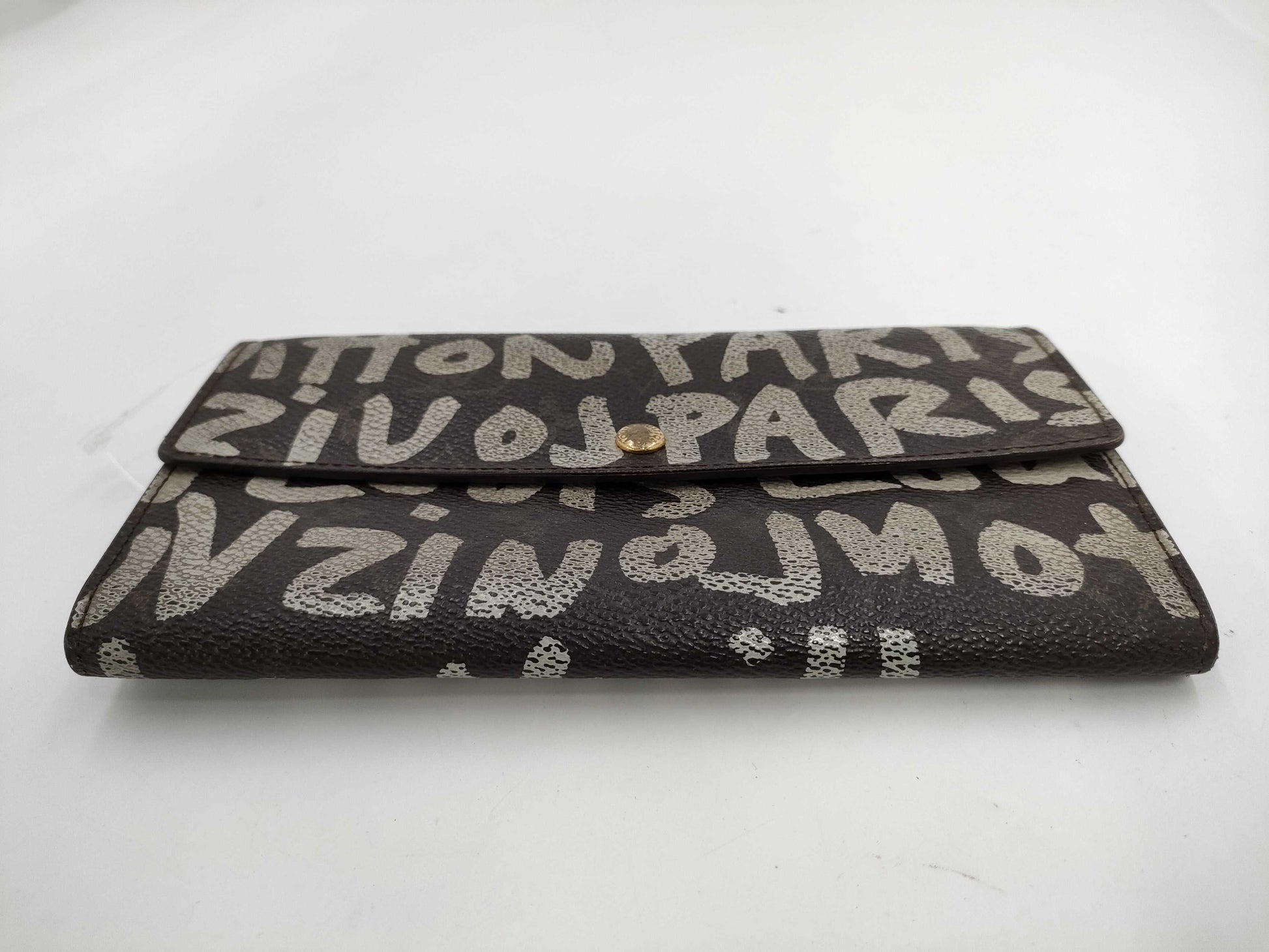 LOUIS VUITTON Monogram Graffiti Portefeuille Sarah*1 Wallet