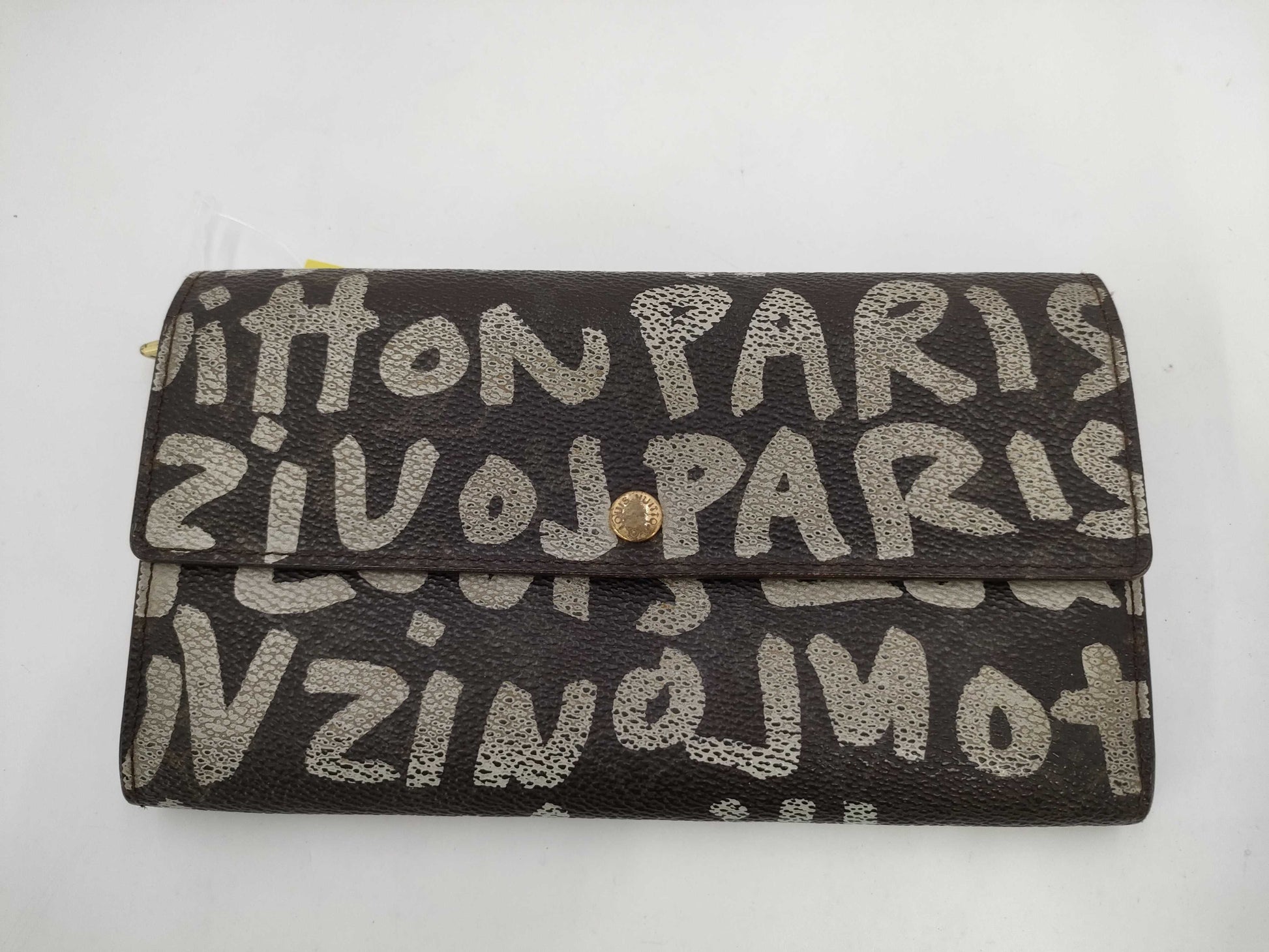 LOUIS VUITTON Monogram Graffiti Portefeuille Sarah*1 Wallet