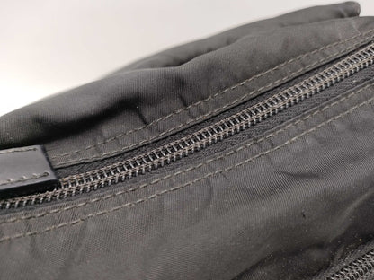 PRADA nylon shoulder bag, black
