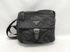 PRADA nylon shoulder bag, black